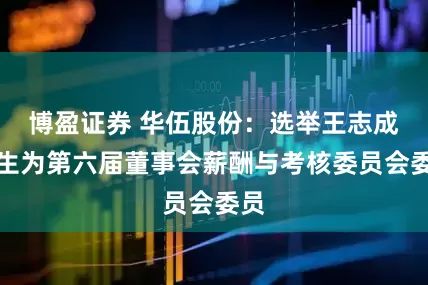 博盈证券 华伍股份：选举王志成先生为第六届董事会薪酬与考核委员会委员